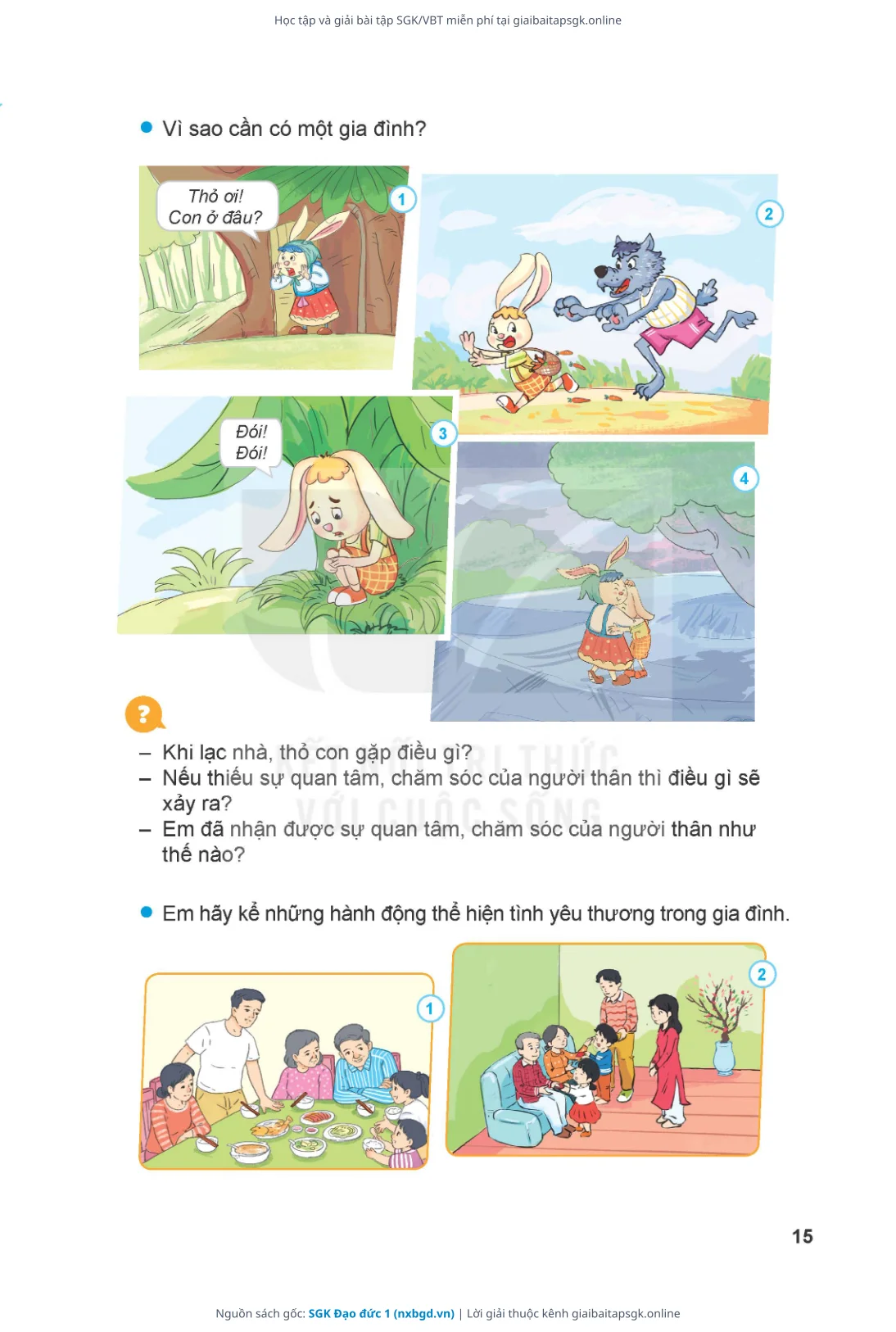 Trang 15 sách giáo khoa SGK Đạo đức 1 thu nhỏ