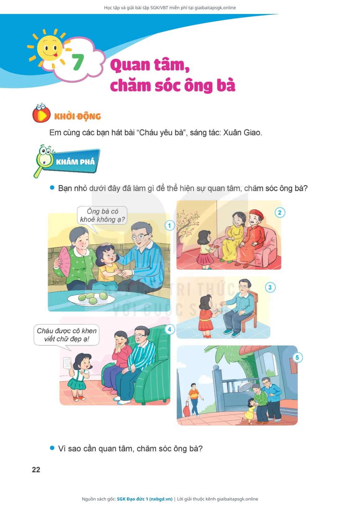 Trang 23 sách giáo khoa SGK Đạo đức 1 thu nhỏ