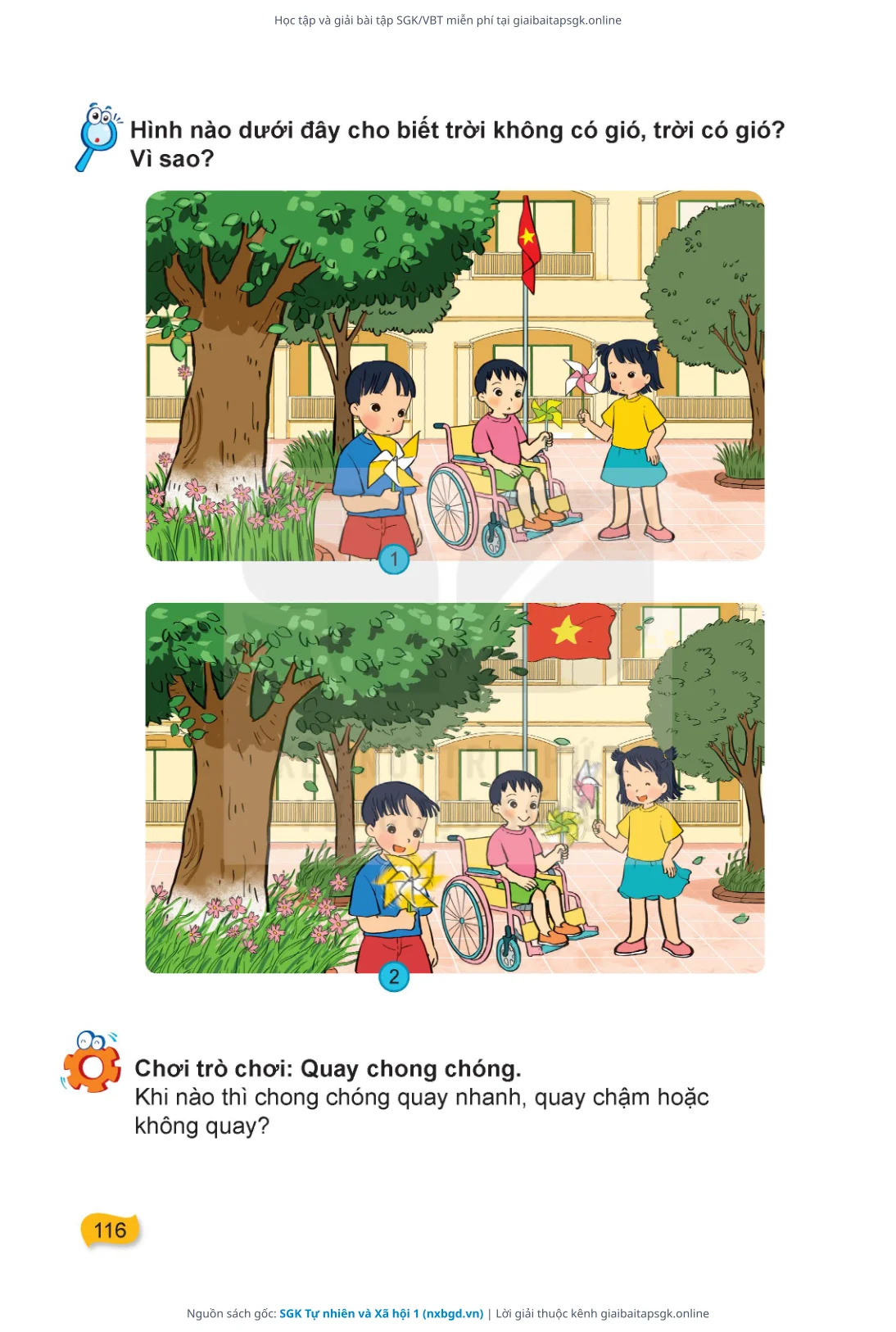 Trang 117 sách giáo khoa SGK Tự nhiên và Xã hội 1 thu nhỏ