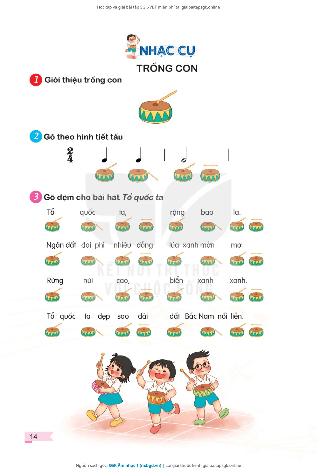 Trang 15 sách giáo khoa SGK Âm nhạc 1 thu nhỏ