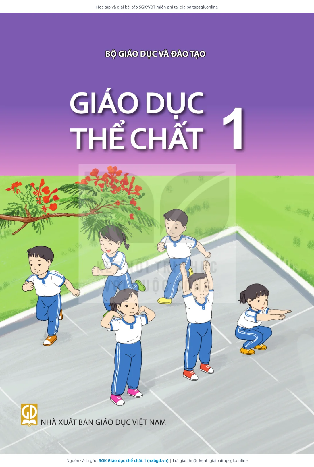 Trang 1 sách giáo khoa SGK Giáo dục thể chất 1 bản chuẩn