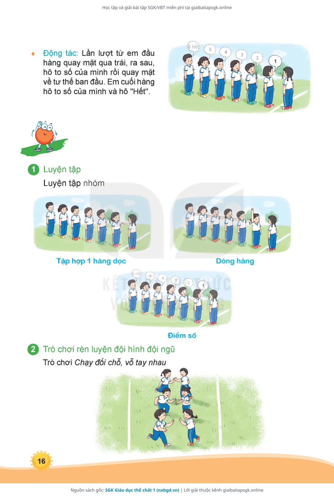 Trang 17 sách giáo khoa SGK Giáo dục thể chất 1 thu nhỏ