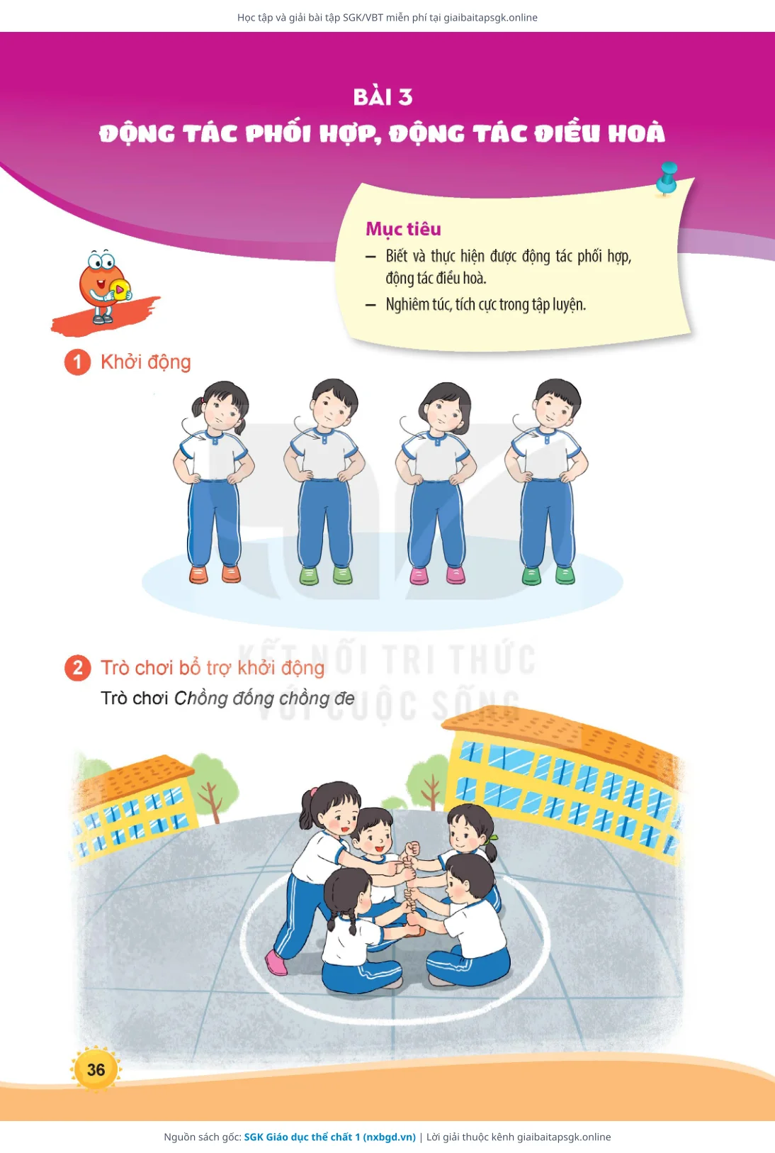 Trang 37 sách giáo khoa SGK Giáo dục thể chất 1 thu nhỏ
