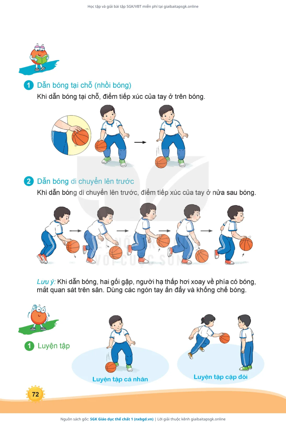 Trang 73 sách giáo khoa SGK Giáo dục thể chất 1 thu nhỏ