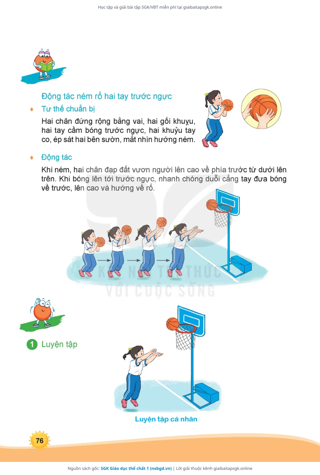 Trang 77 sách giáo khoa SGK Giáo dục thể chất 1 thu nhỏ