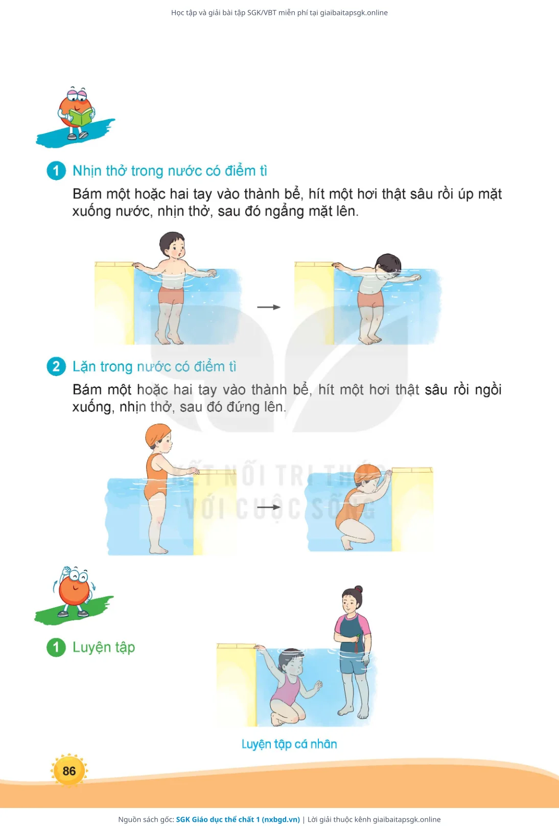 Trang 87 sách giáo khoa SGK Giáo dục thể chất 1 thu nhỏ