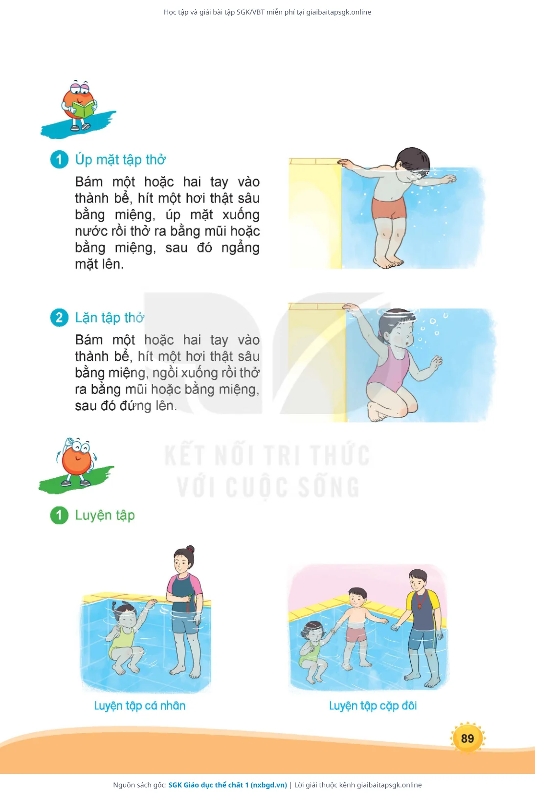 Trang 90 sách giáo khoa SGK Giáo dục thể chất 1 thu nhỏ