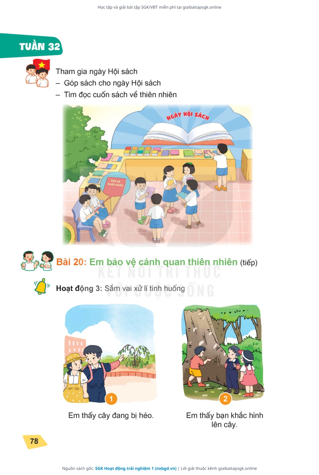 Trang 79 sách giáo khoa SGK Hoạt động trải nghiệm 1 thu nhỏ
