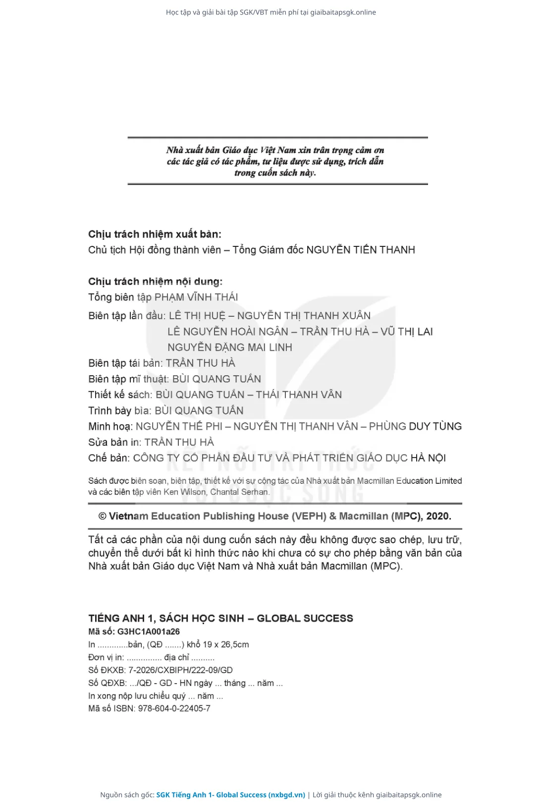 Trang 76 sách giáo khoa SGK Tiếng Anh 1- Global Success thu nhỏ