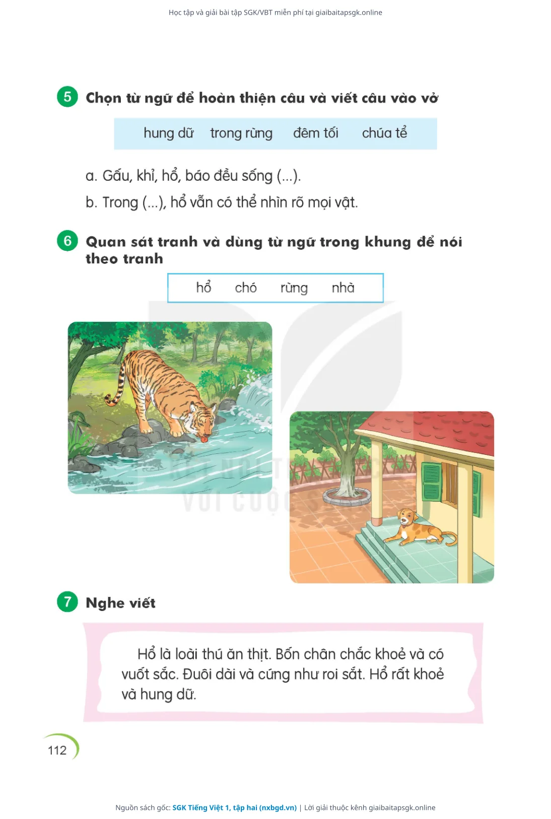 Trang 113 sách giáo khoa SGK Tiếng Việt 1, tập hai thu nhỏ