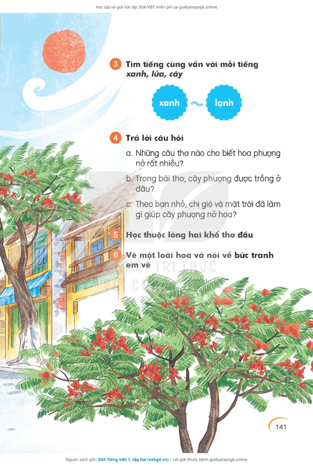 Trang 142 sách giáo khoa SGK Tiếng Việt 1, tập hai thu nhỏ
