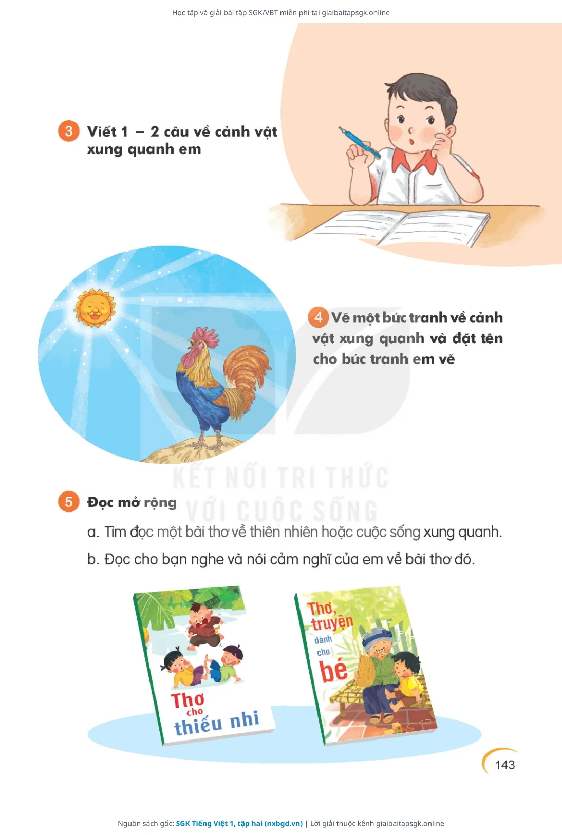 Trang 144 sách giáo khoa SGK Tiếng Việt 1, tập hai thu nhỏ