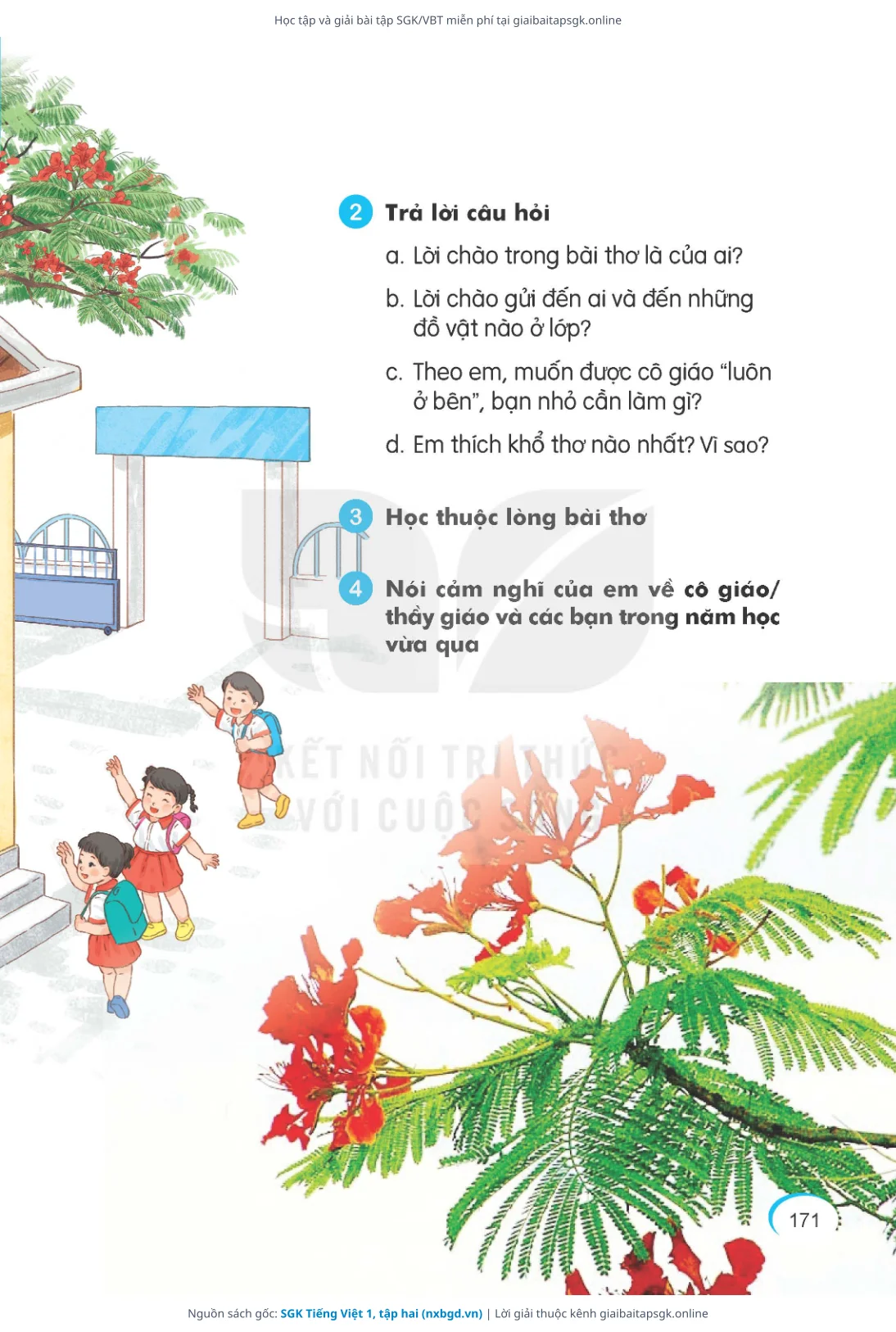 Trang 172 sách giáo khoa SGK Tiếng Việt 1, tập hai thu nhỏ