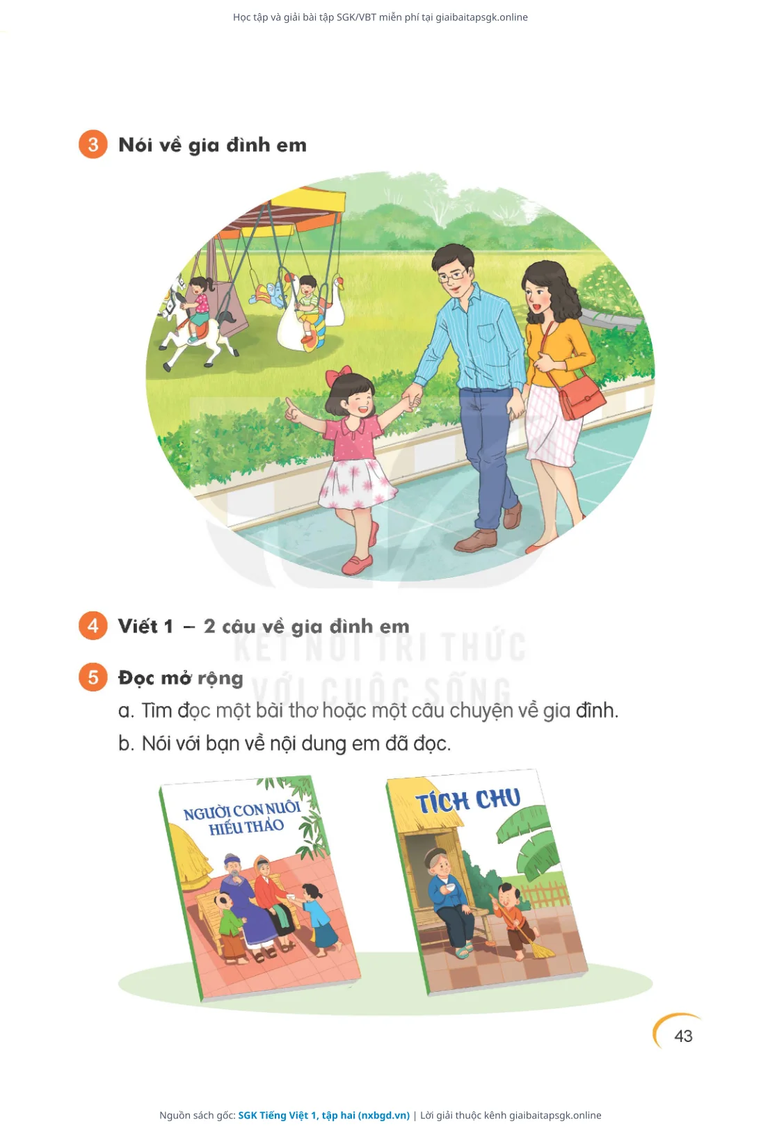 Trang 44 sách giáo khoa SGK Tiếng Việt 1, tập hai thu nhỏ