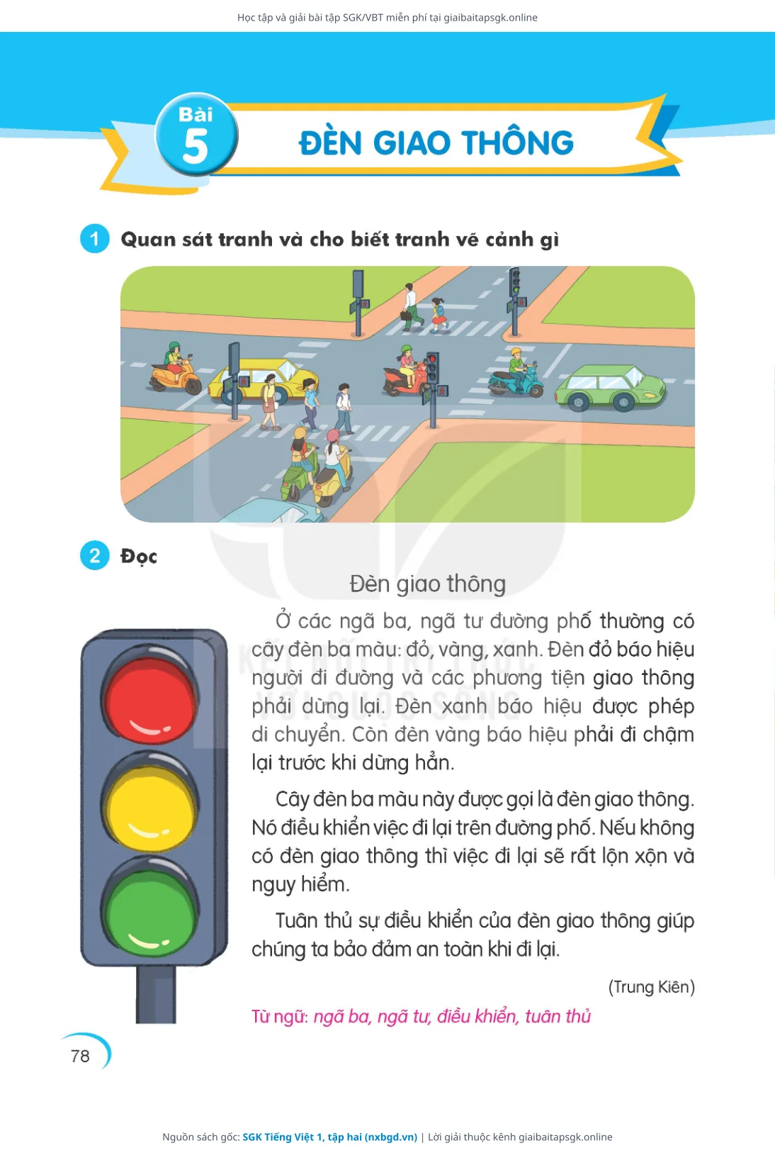 Trang 79 sách giáo khoa SGK Tiếng Việt 1, tập hai thu nhỏ