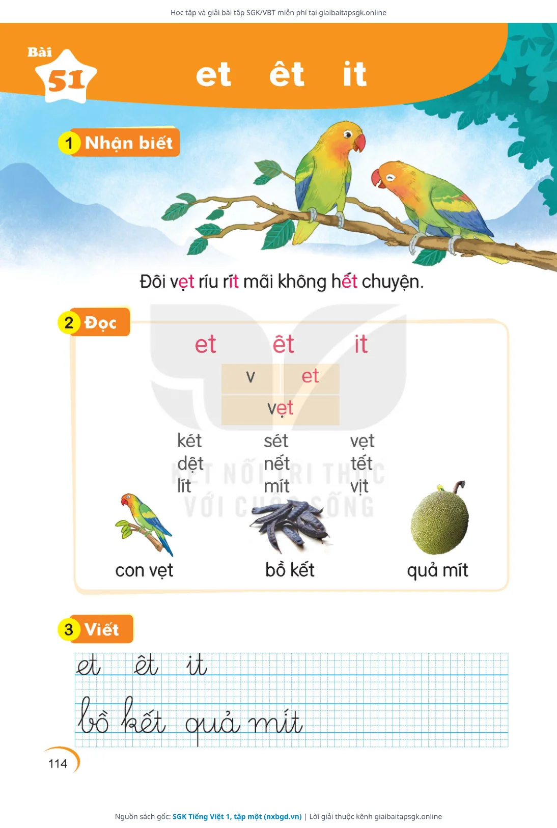 Trang 115 sách giáo khoa SGK Tiếng Việt 1, tập một thu nhỏ