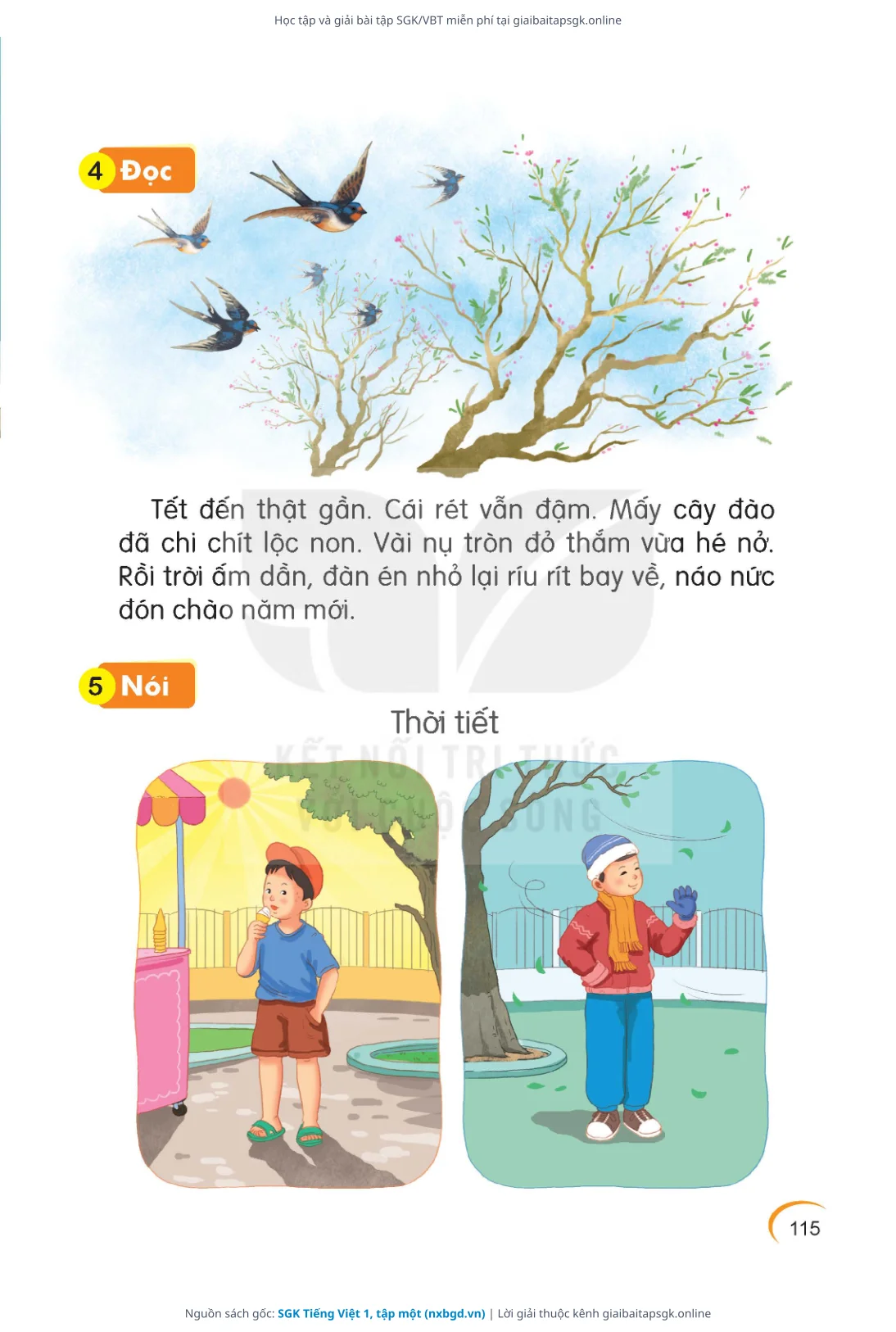 Trang 116 sách giáo khoa SGK Tiếng Việt 1, tập một thu nhỏ