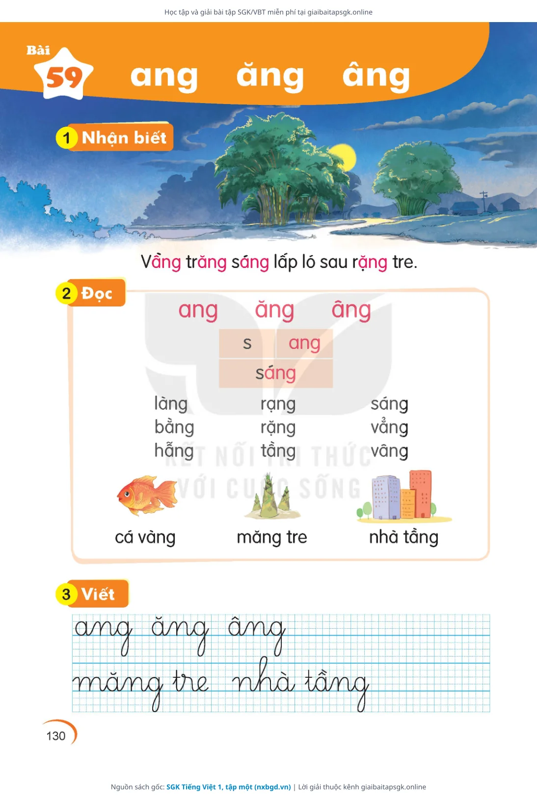 Trang 131 sách giáo khoa SGK Tiếng Việt 1, tập một thu nhỏ