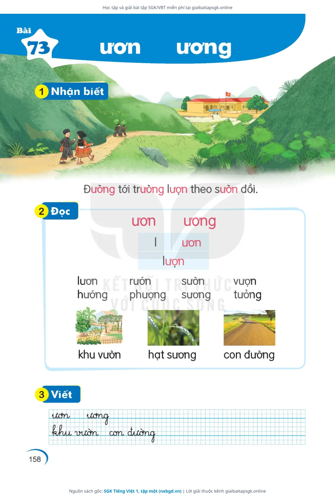 Trang 159 sách giáo khoa SGK Tiếng Việt 1, tập một thu nhỏ