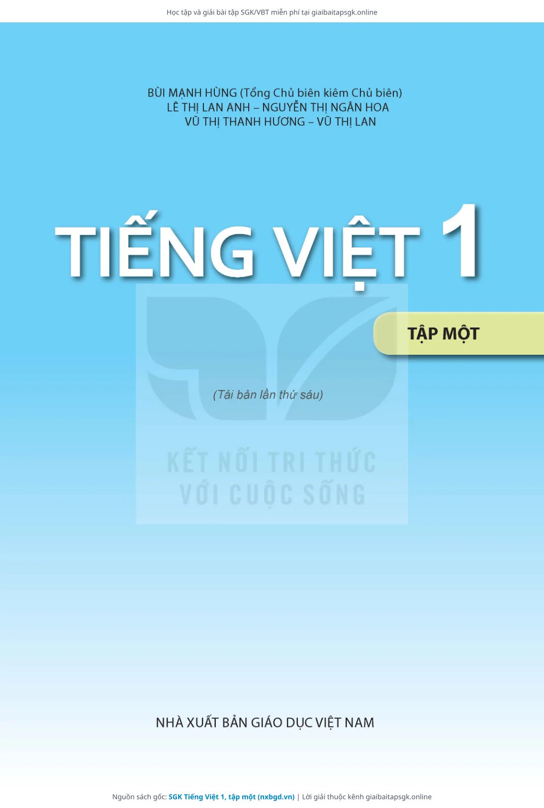 Trang 2 sách giáo khoa SGK Tiếng Việt 1, tập một thu nhỏ