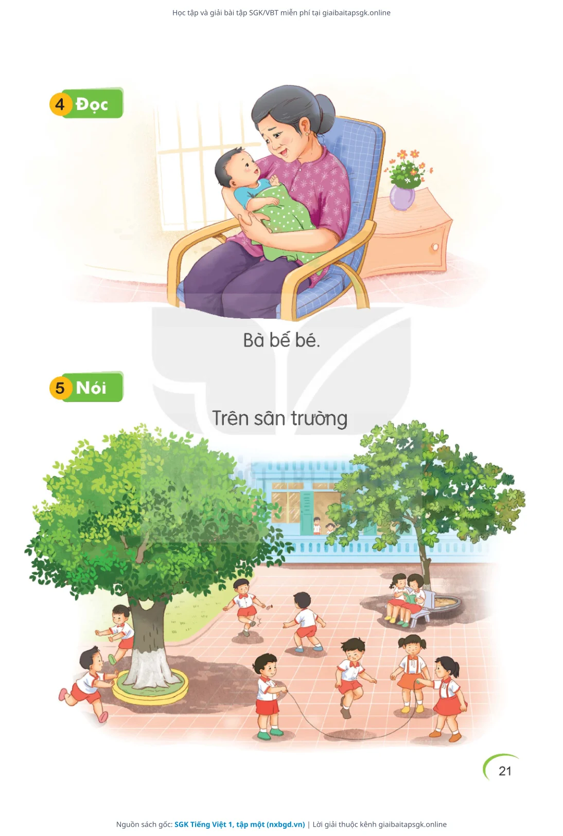 Trang 22 sách giáo khoa SGK Tiếng Việt 1, tập một thu nhỏ