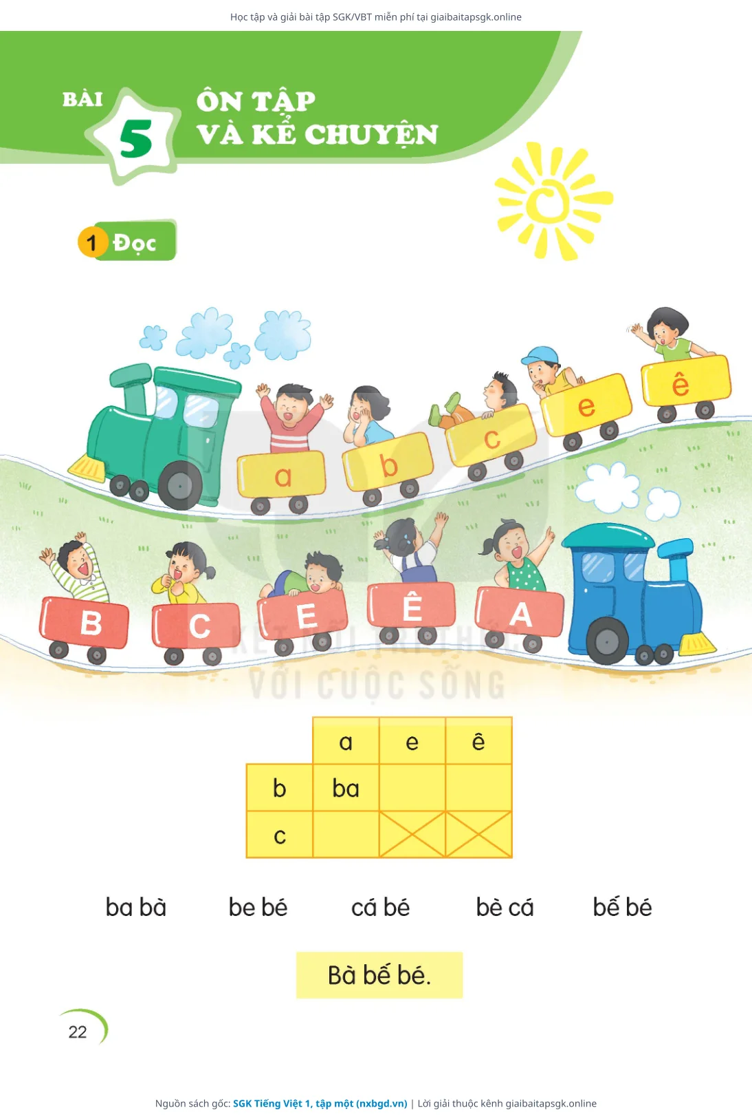 Trang 23 sách giáo khoa SGK Tiếng Việt 1, tập một thu nhỏ