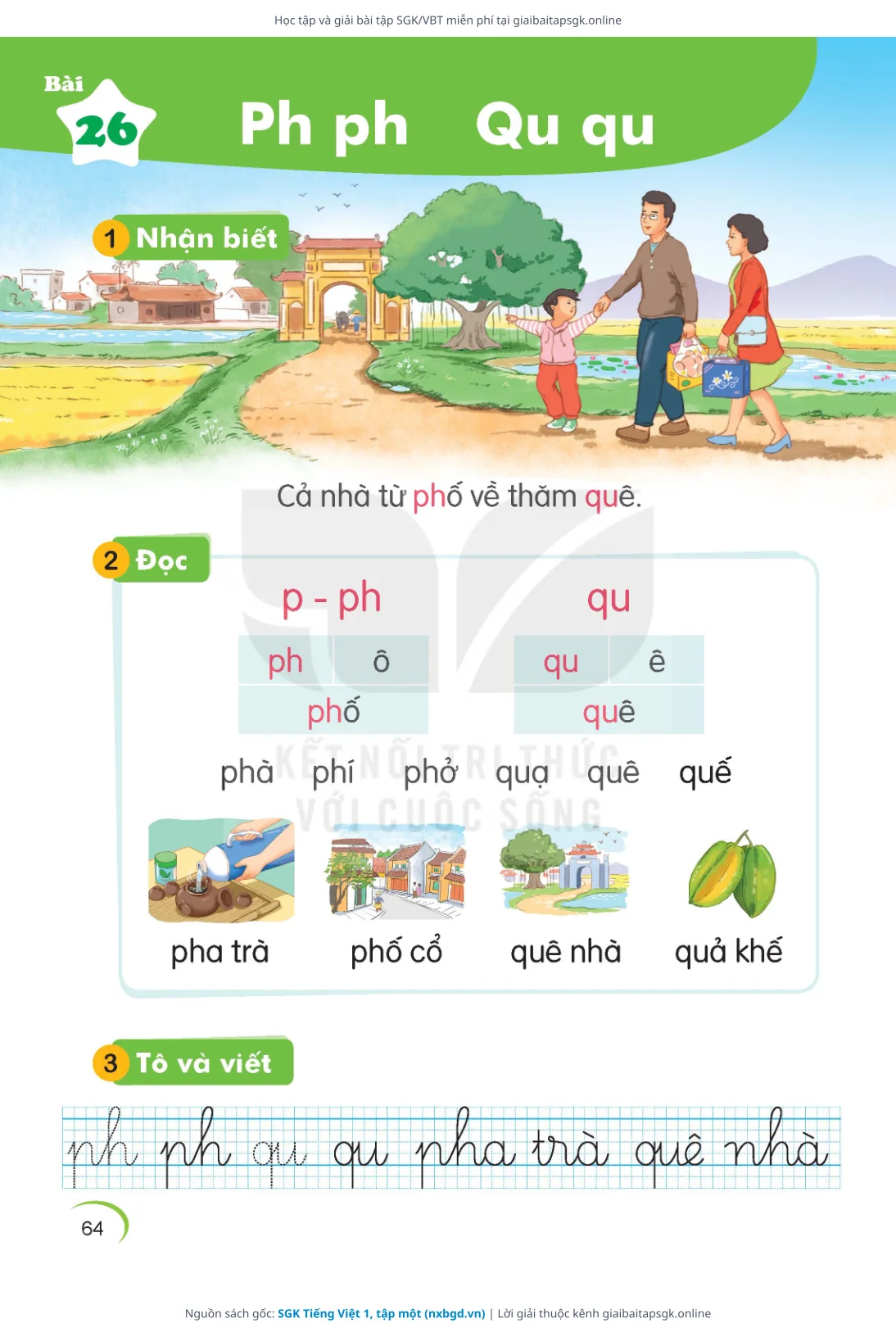 Trang 65 sách giáo khoa SGK Tiếng Việt 1, tập một thu nhỏ