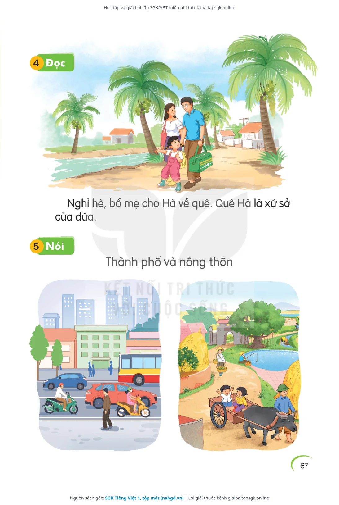 Trang 68 sách giáo khoa SGK Tiếng Việt 1, tập một thu nhỏ