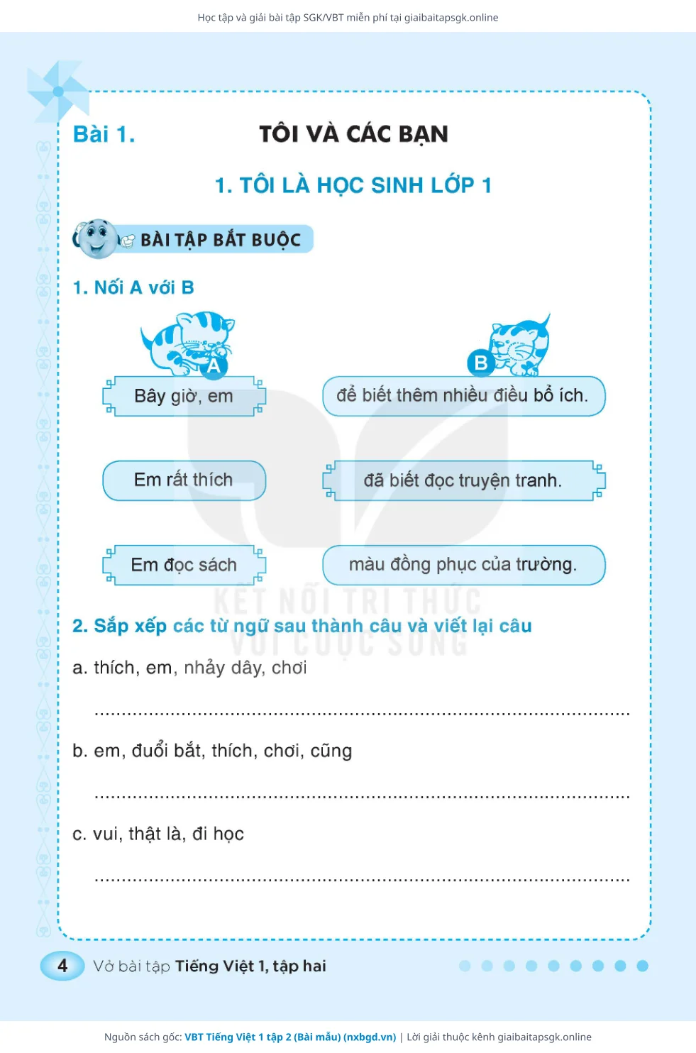 Trang 5 sách giáo khoa VBT Tiếng Việt 1 tập 2 (Bài mẫu) thu nhỏ