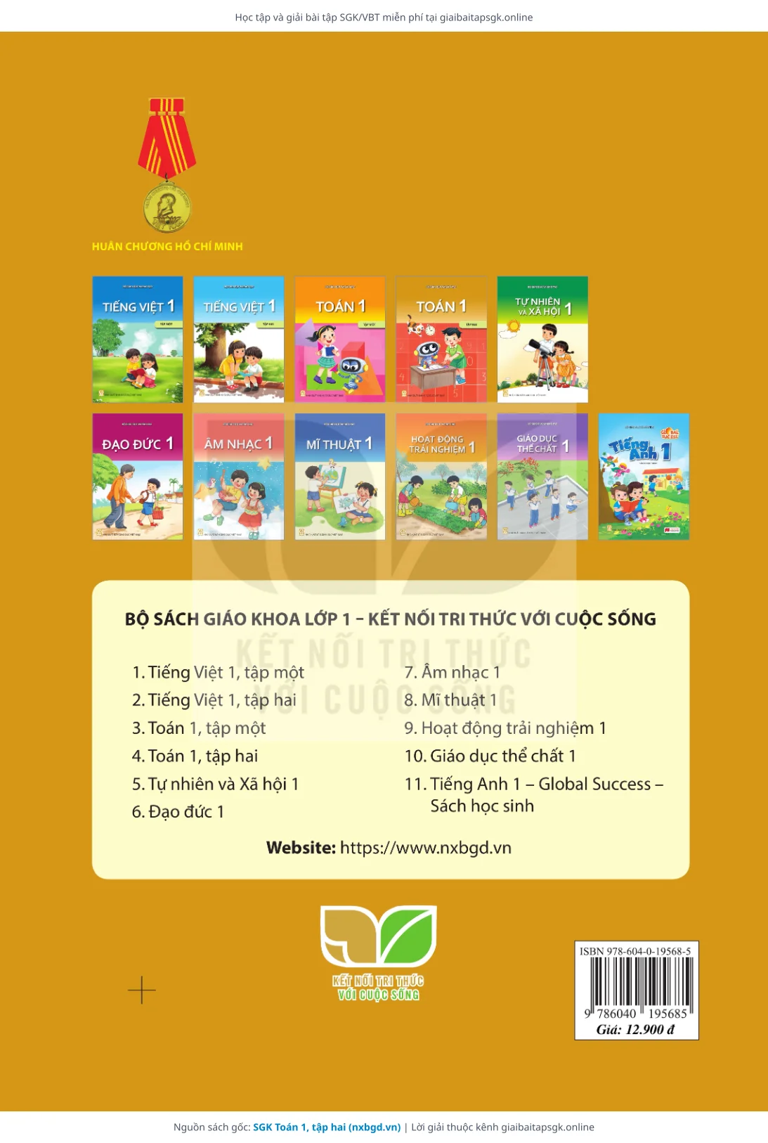 Trang 110 sách giáo khoa SGK Toán 1, tập hai thu nhỏ