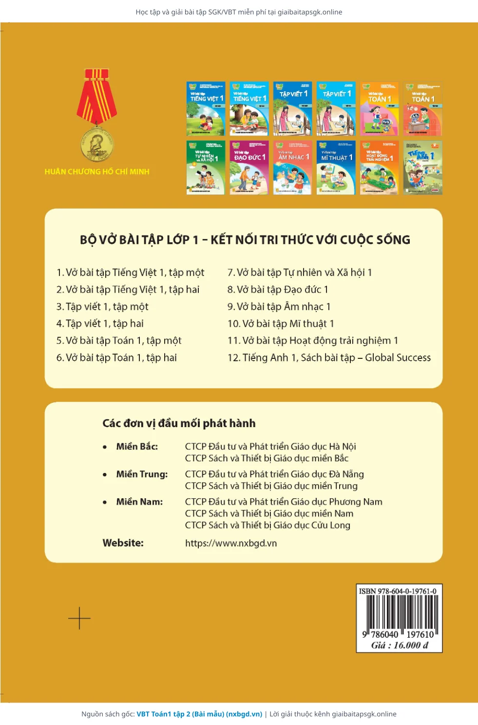 Trang 8 sách giáo khoa VBT Toán1 tập 2 (Bài mẫu) thu nhỏ