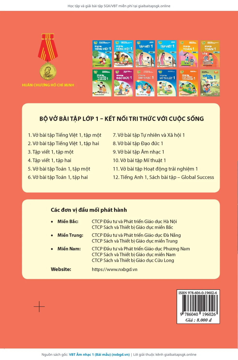 Trang 10 sách giáo khoa VBT Âm nhạc 1 (Bài mẫu) thu nhỏ
