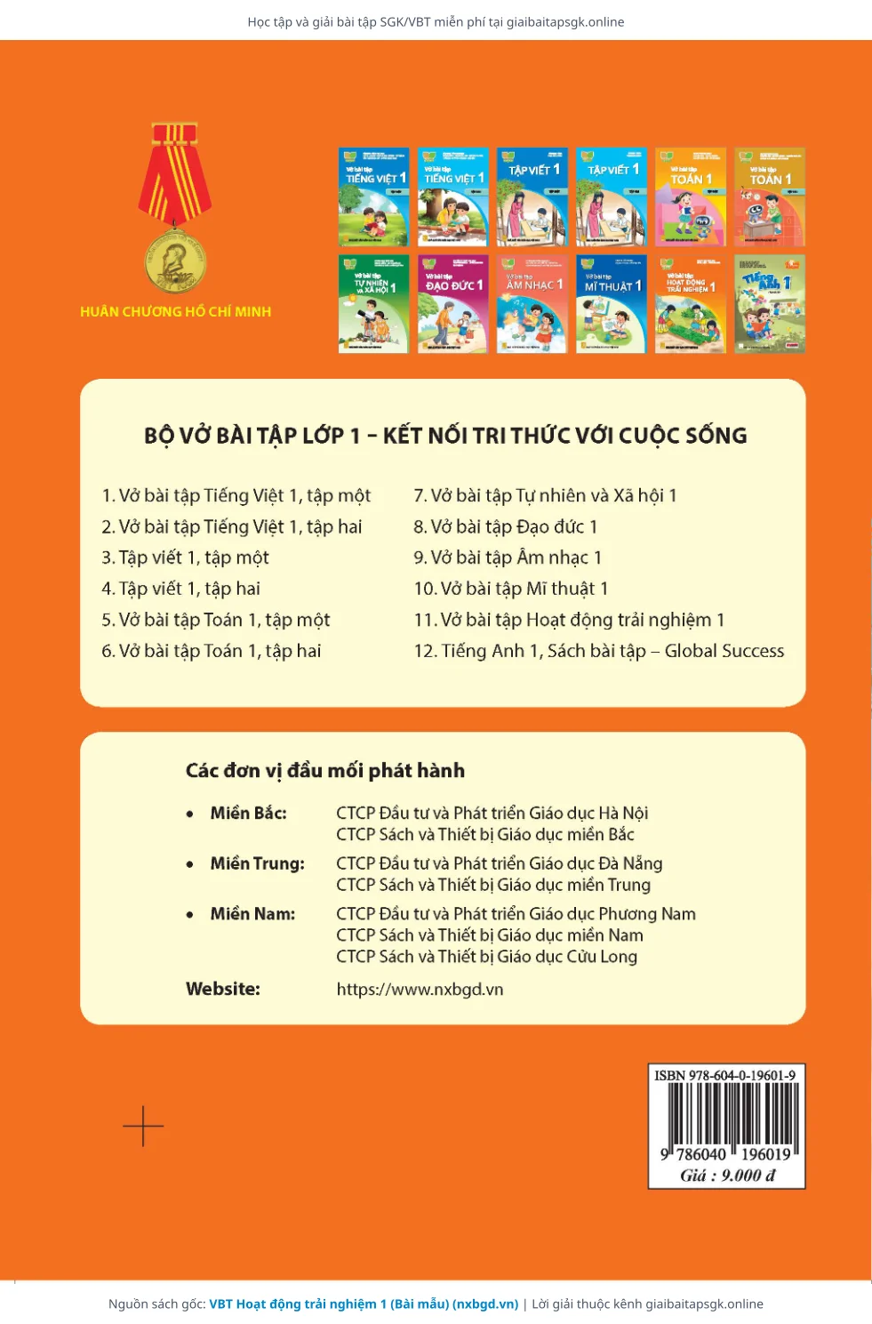 Trang 8 sách giáo khoa VBT Hoạt động trải nghiệm 1 (Bài mẫu) thu nhỏ