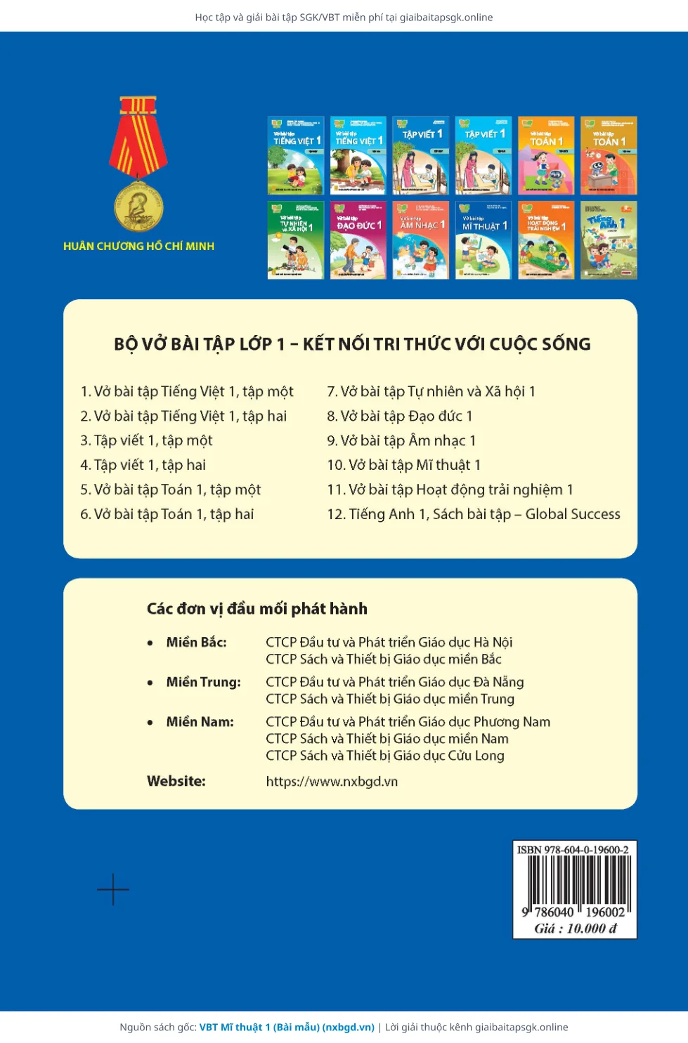Trang 9 sách giáo khoa VBT Mĩ thuật 1 (Bài mẫu) thu nhỏ