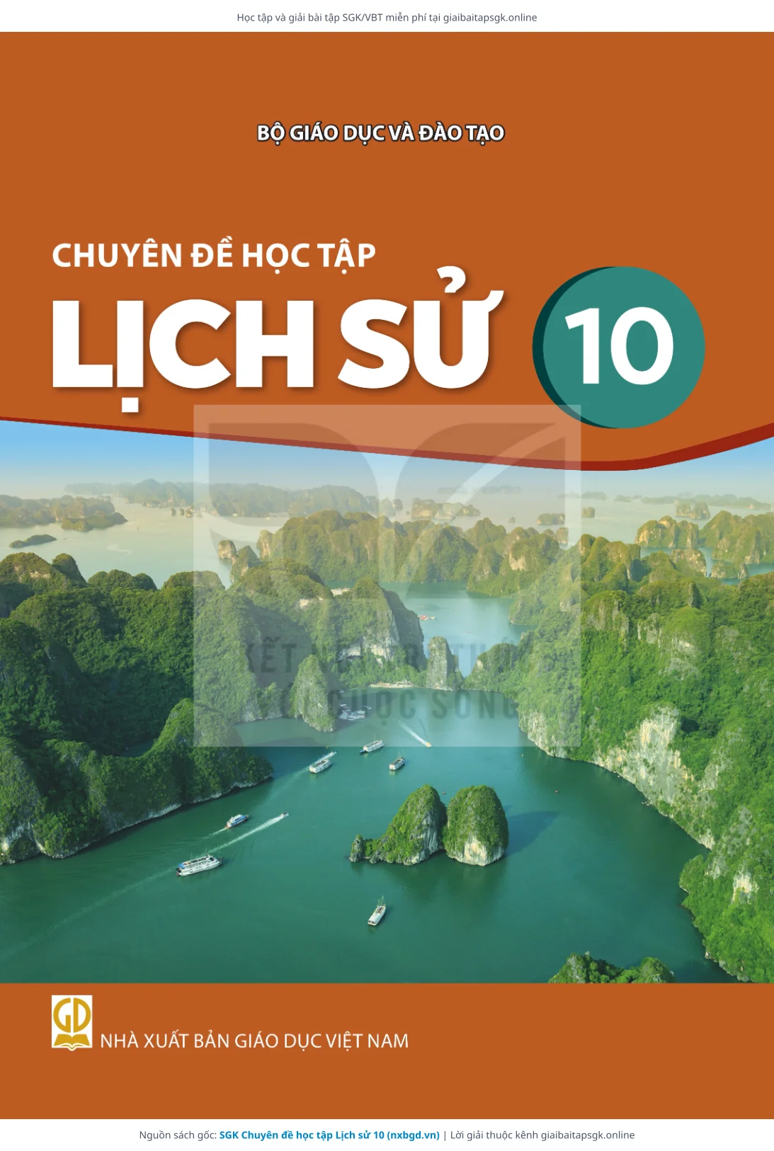 Bìa môn Lịch sử và Địa lý