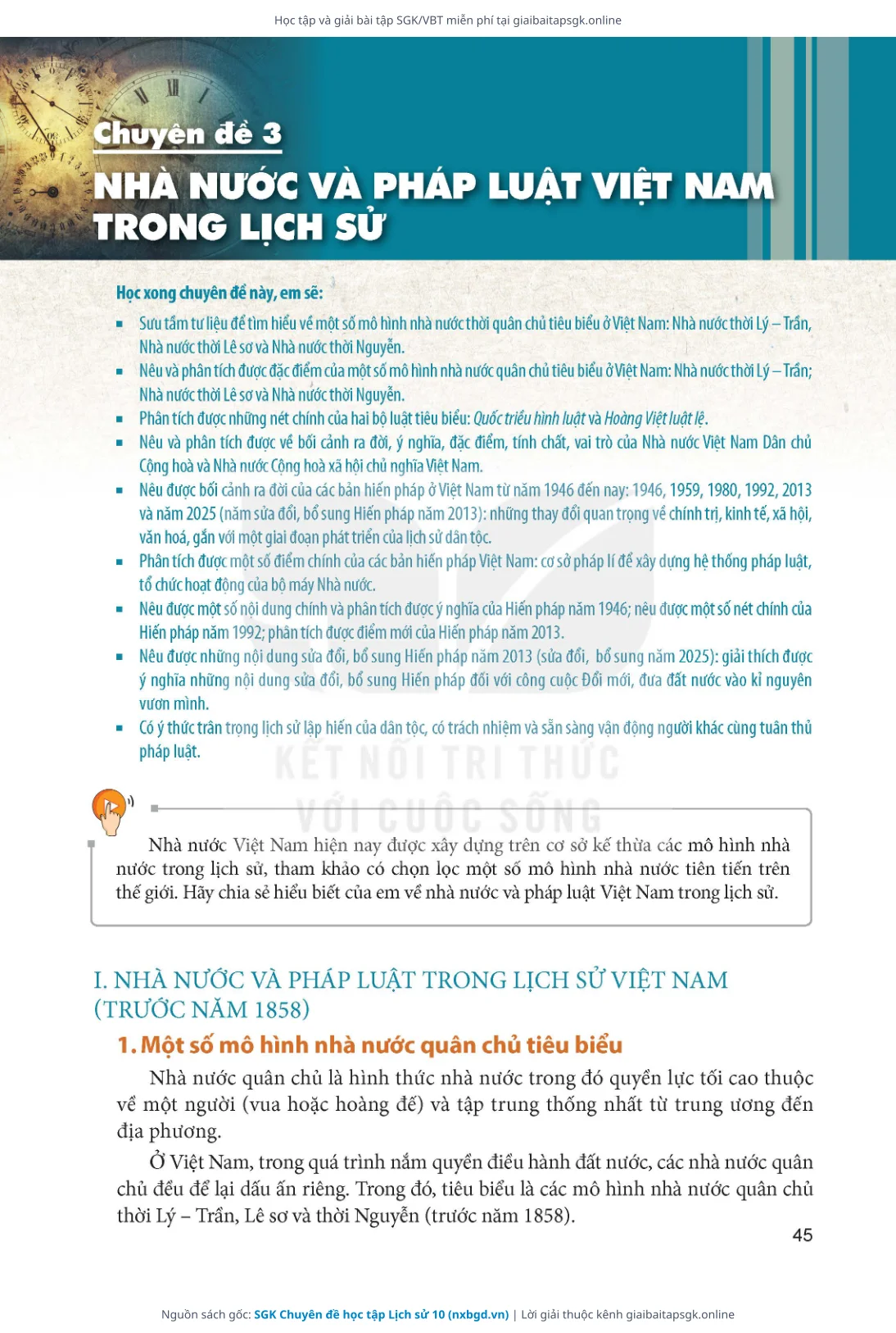 Trang 47 sách giáo khoa SGK Chuyên đề học tập Lịch sử 10 thu nhỏ