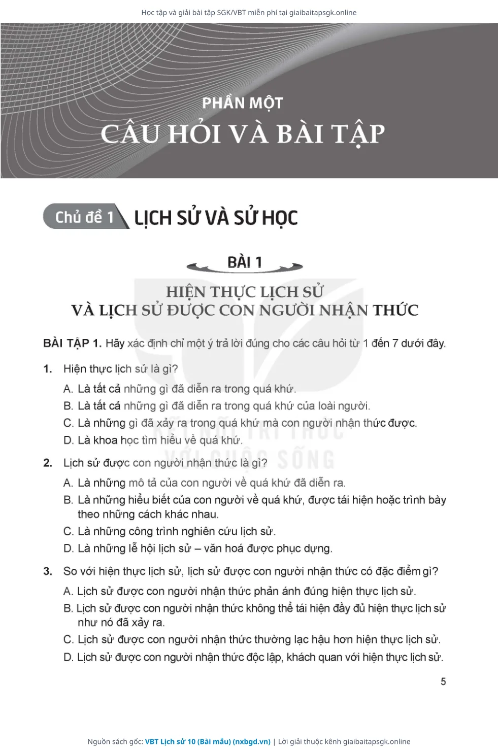 Trang 6 sách giáo khoa VBT Lịch sử 10 (Bài mẫu) thu nhỏ