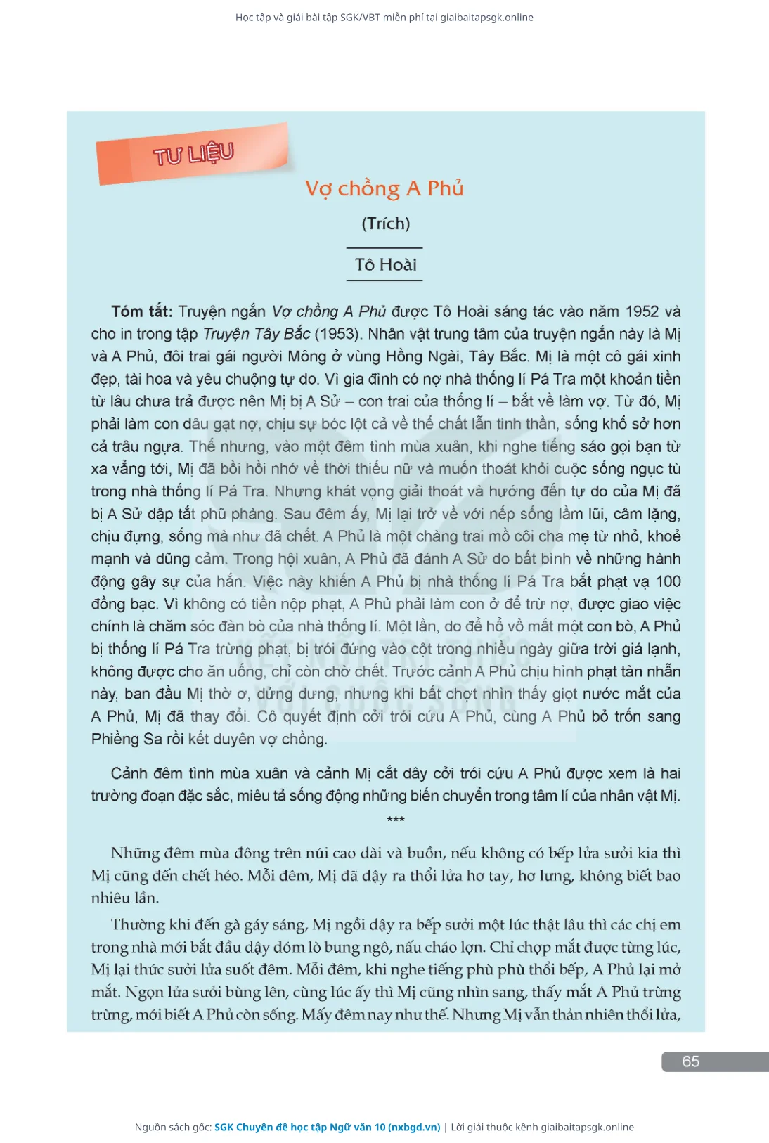 Trang 66 sách giáo khoa SGK Chuyên đề học tập Ngữ văn 10 thu nhỏ