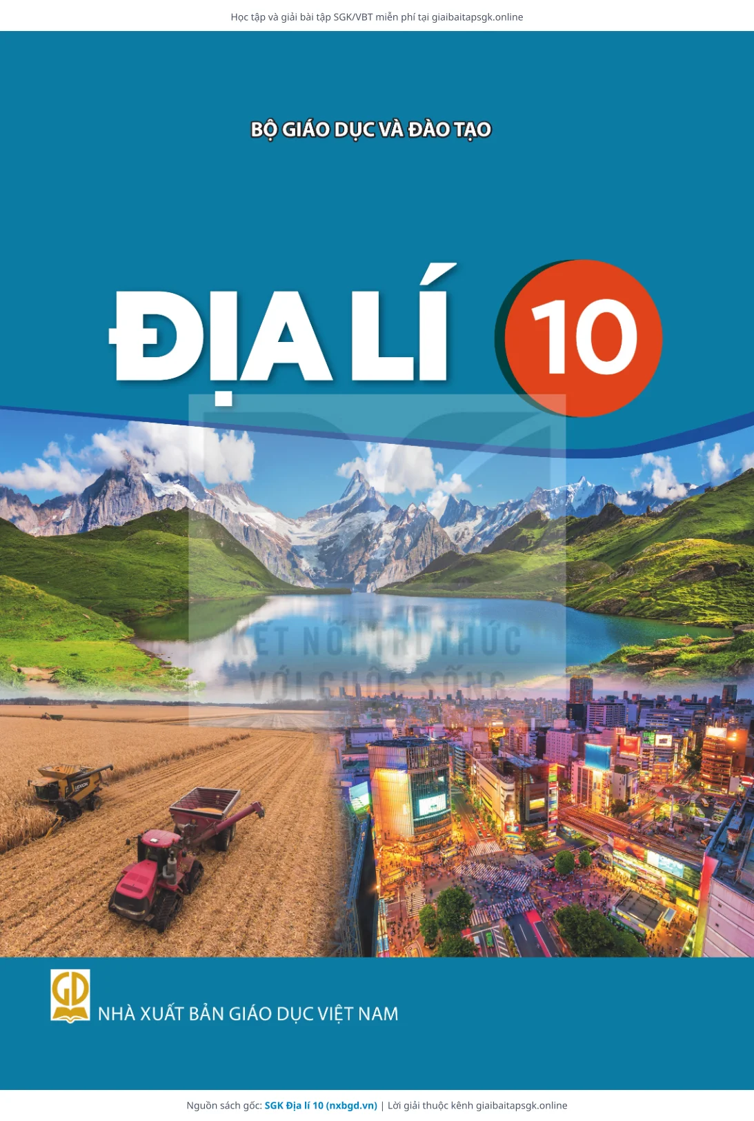 Trang 1 sách giáo khoa SGK Địa lí 10 bản chuẩn