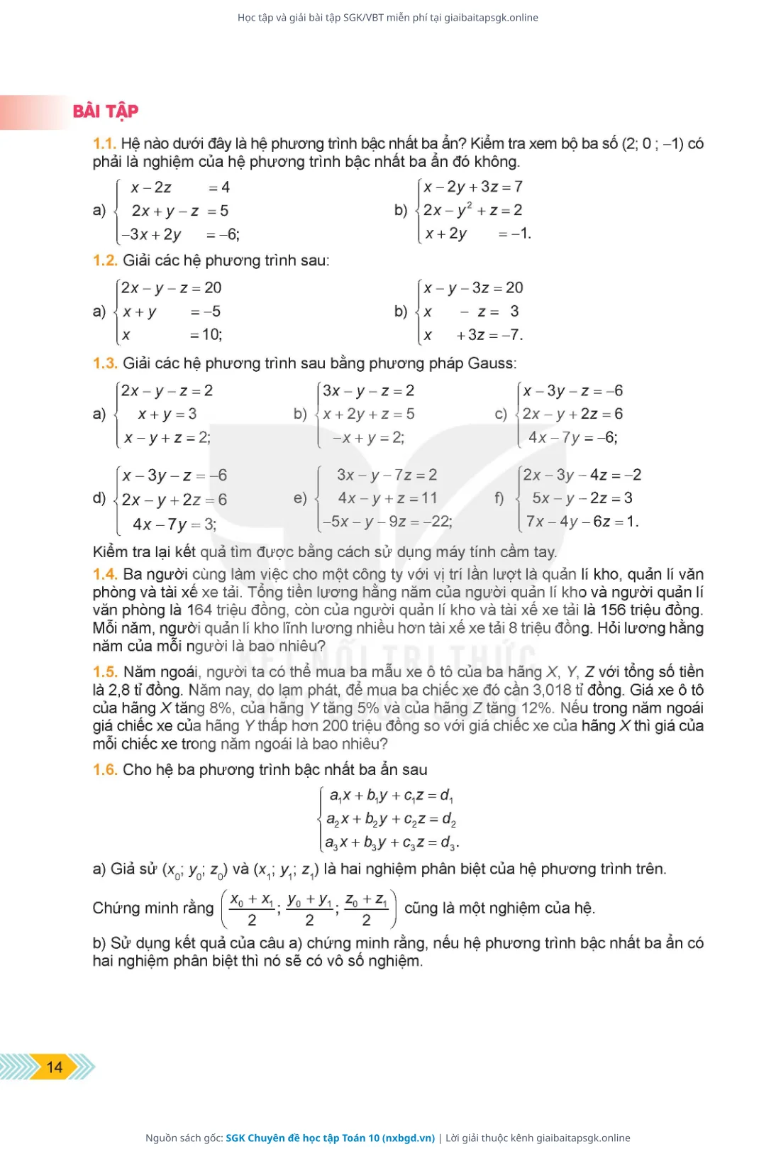 Trang 15 sách giáo khoa SGK Chuyên đề học tập Toán 10 thu nhỏ