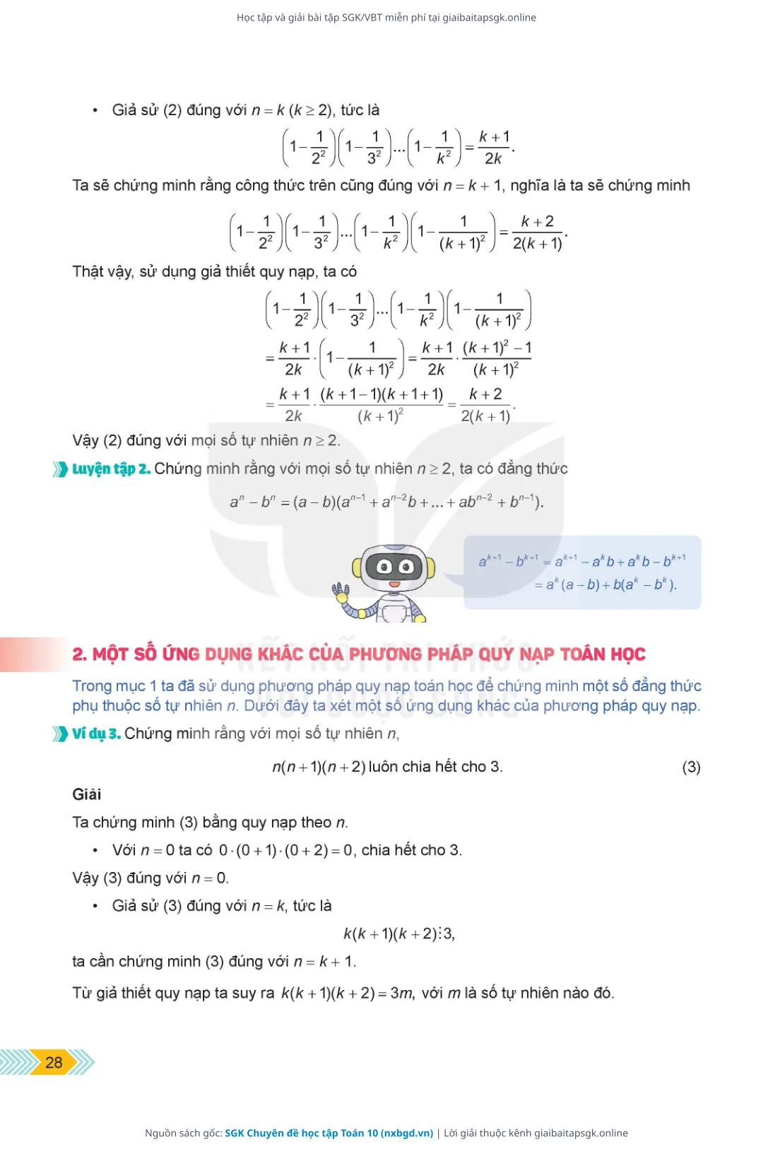 Trang 29 sách giáo khoa SGK Chuyên đề học tập Toán 10 thu nhỏ
