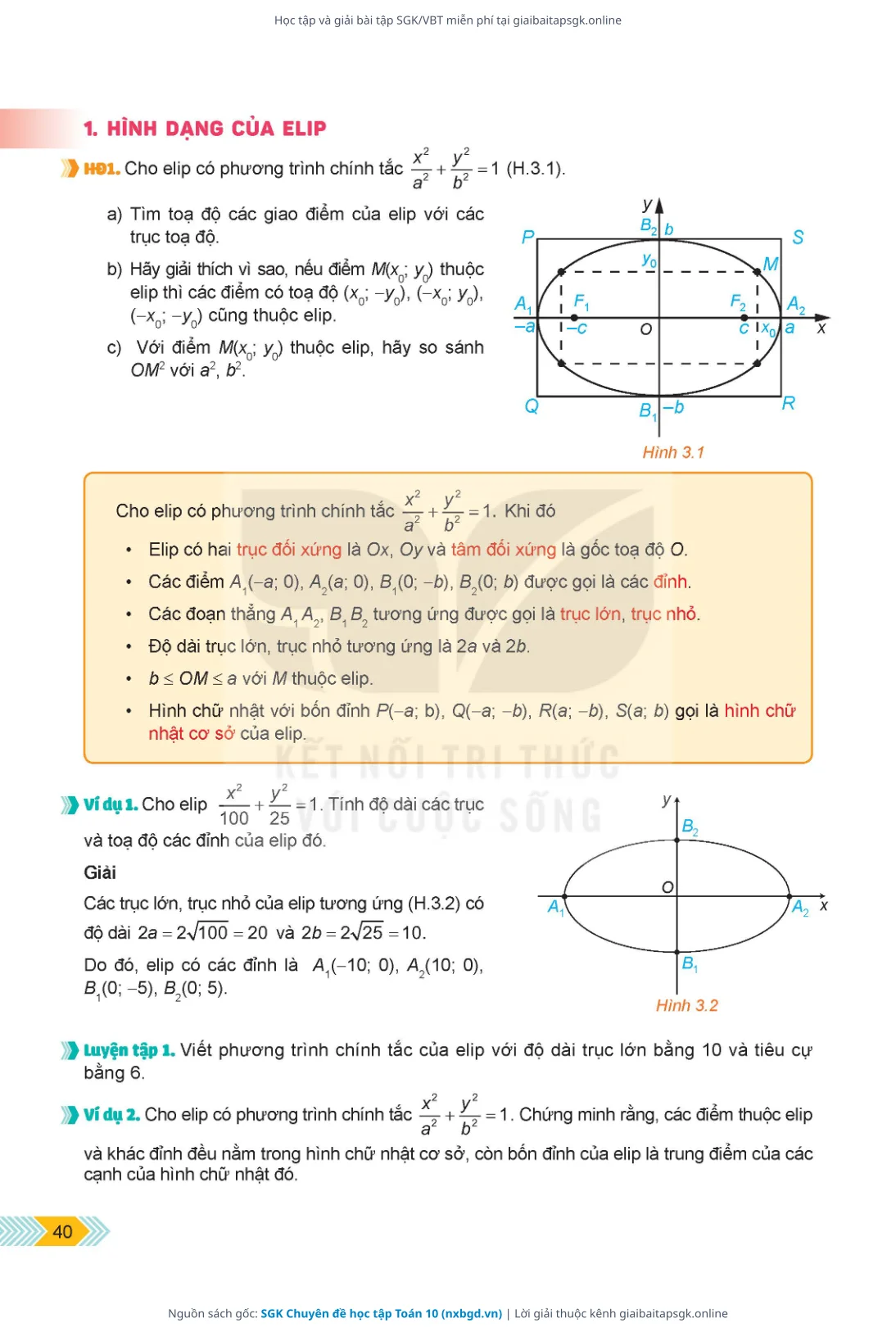 Trang 41 sách giáo khoa SGK Chuyên đề học tập Toán 10 thu nhỏ