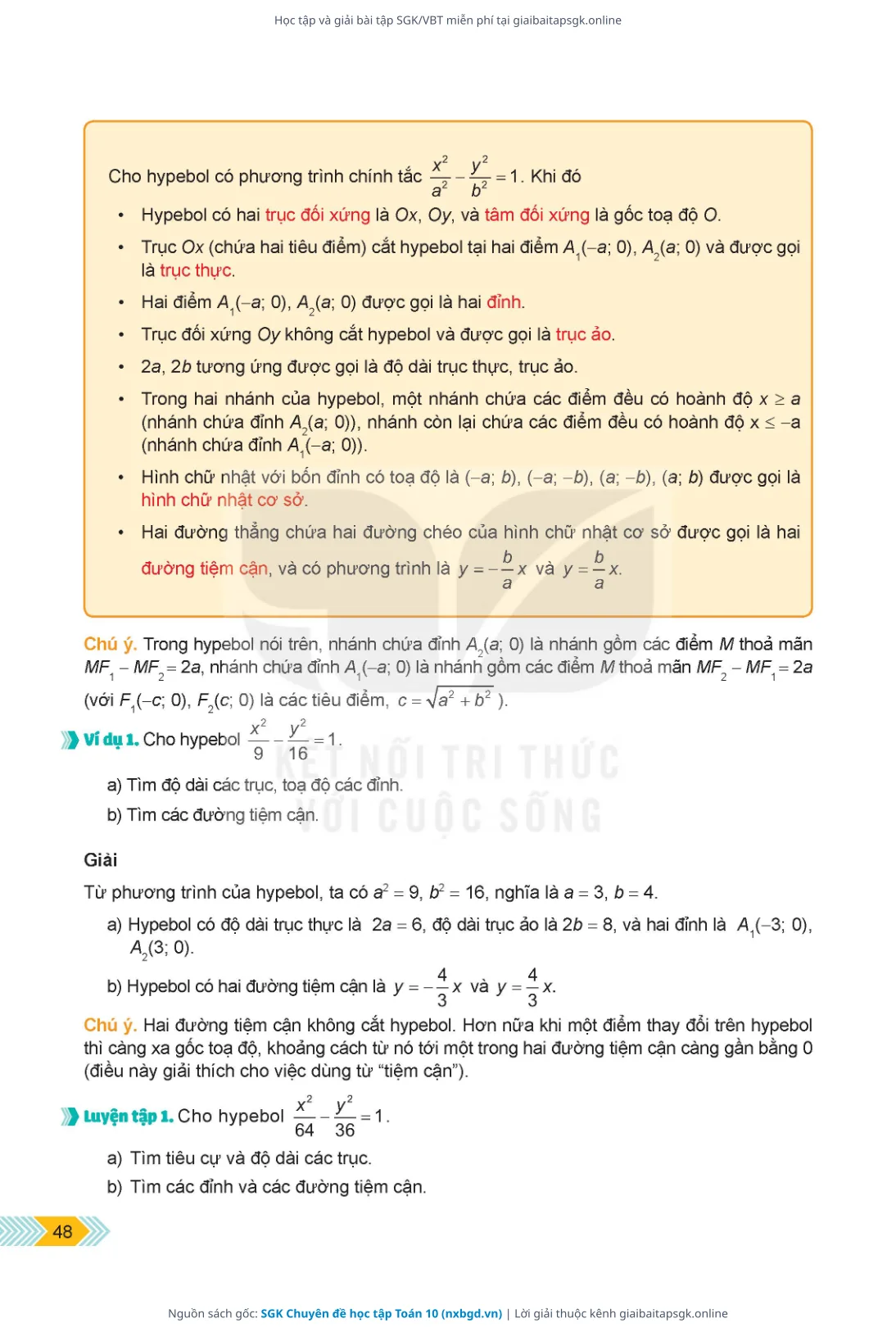 Trang 49 sách giáo khoa SGK Chuyên đề học tập Toán 10 thu nhỏ