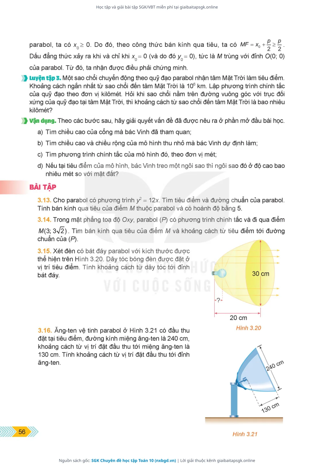 Trang 57 sách giáo khoa SGK Chuyên đề học tập Toán 10 thu nhỏ