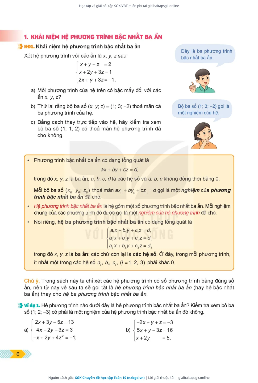 Trang 7 sách giáo khoa SGK Chuyên đề học tập Toán 10 thu nhỏ
