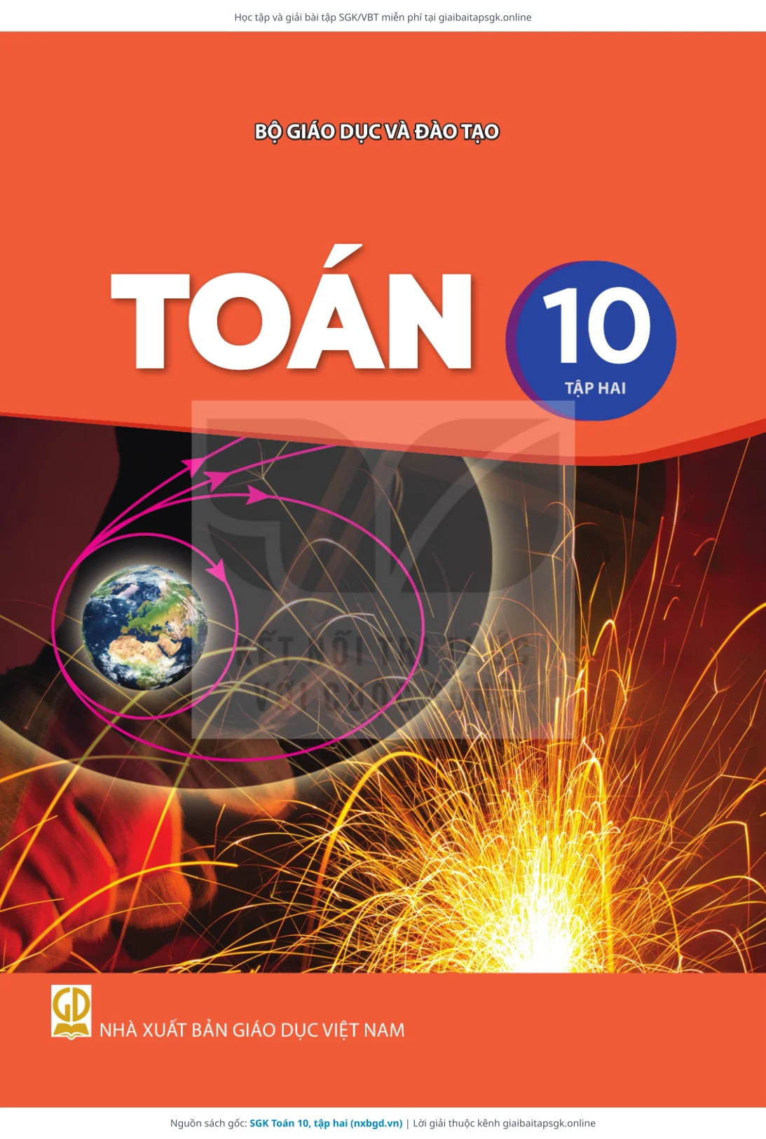 Trang 1 sách giáo khoa SGK Toán 10, tập hai bản chuẩn