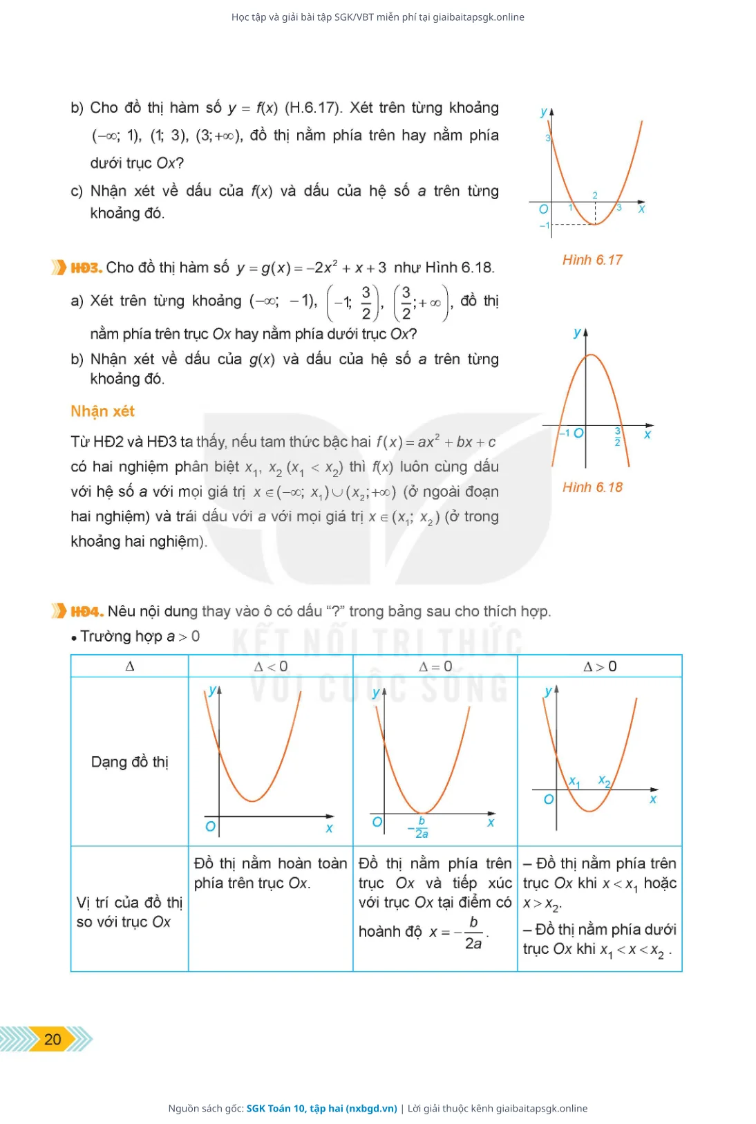 Trang 21 sách giáo khoa SGK Toán 10, tập hai thu nhỏ