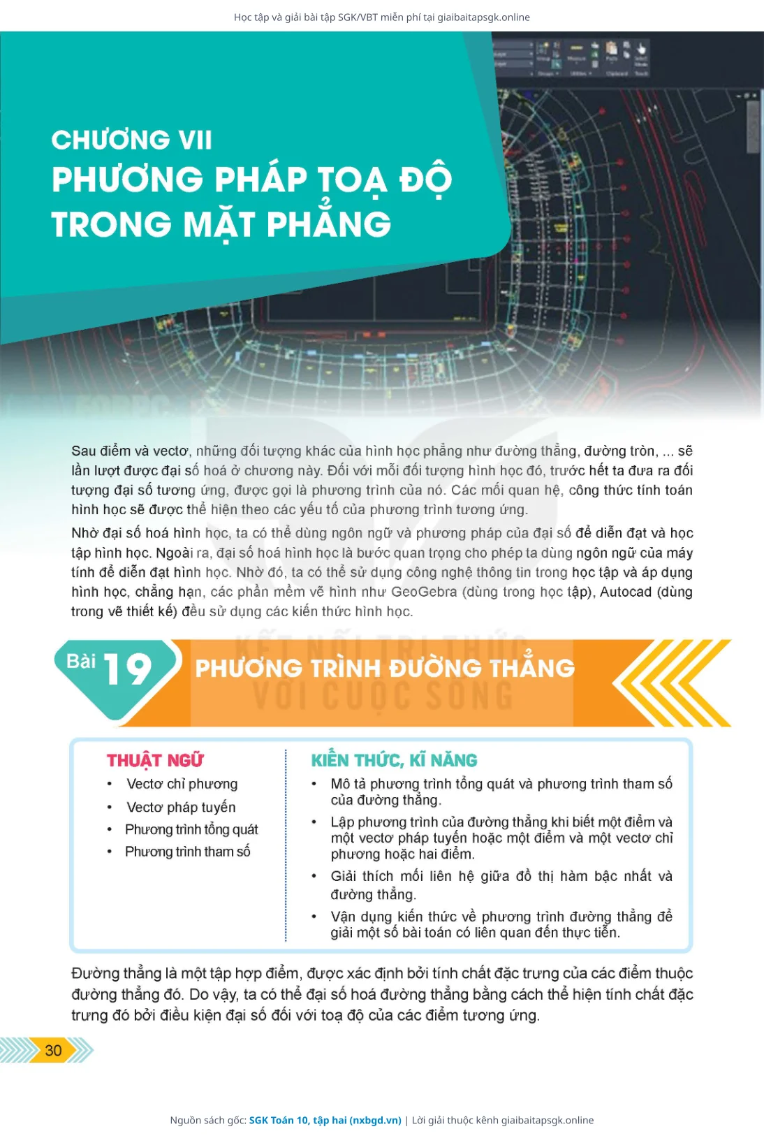 Trang 31 sách giáo khoa SGK Toán 10, tập hai thu nhỏ