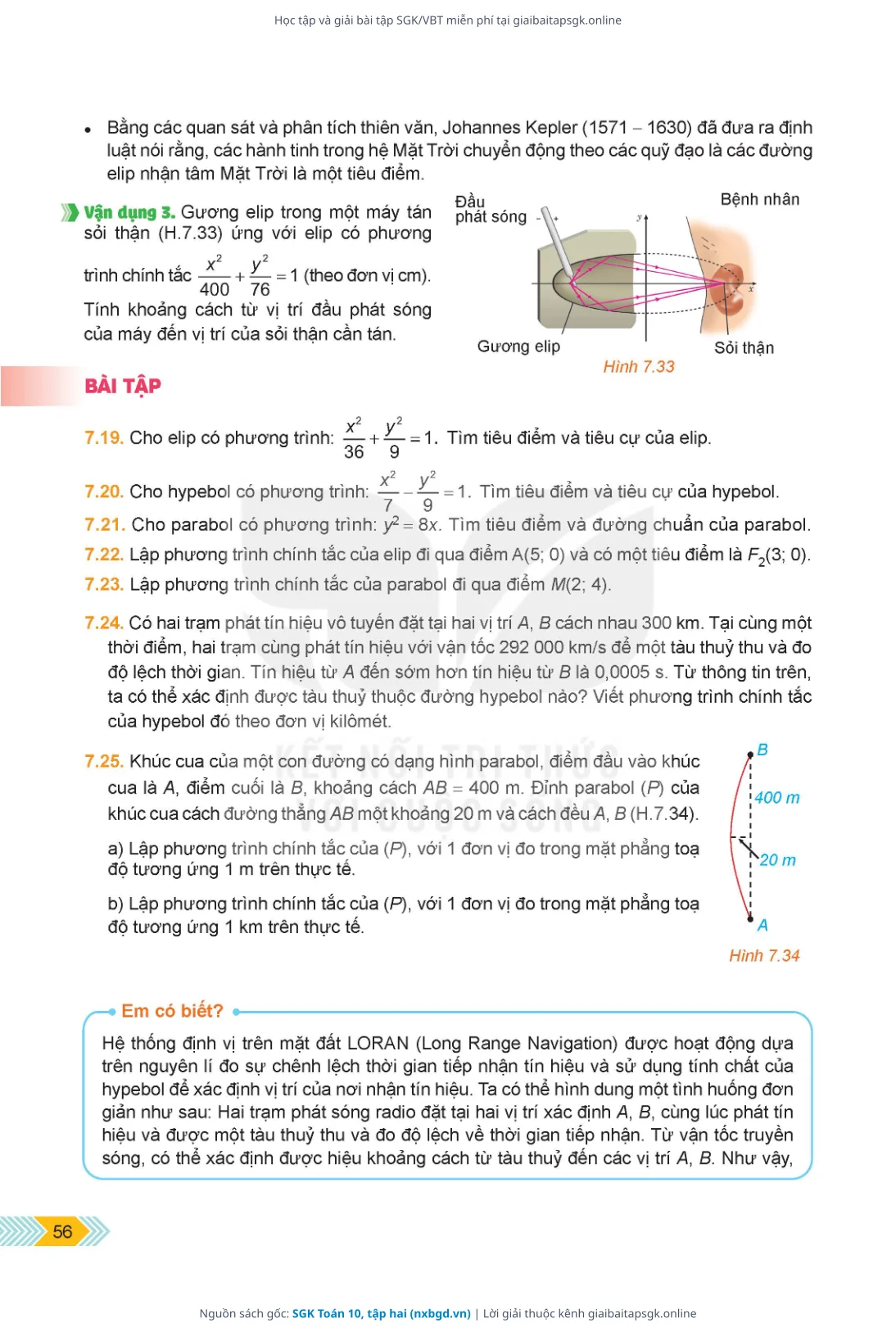 Trang 57 sách giáo khoa SGK Toán 10, tập hai bản chuẩn