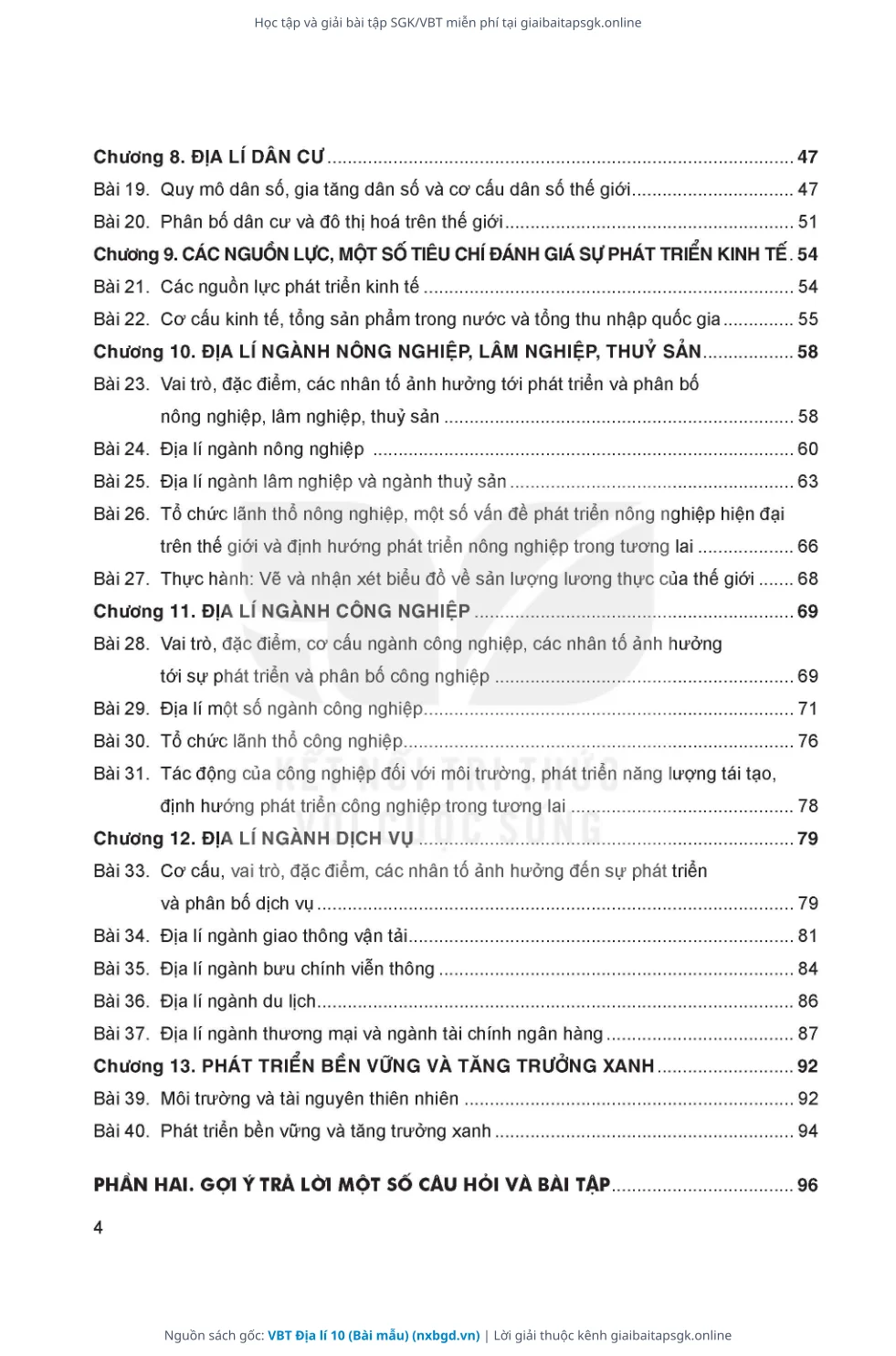 Trang 5 sách giáo khoa VBT Địa lí 10 (Bài mẫu) thu nhỏ
